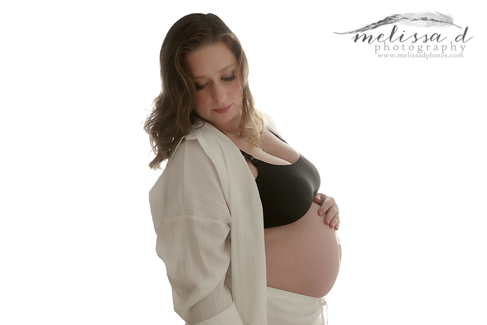 DFW Maternity Photographer silhouette