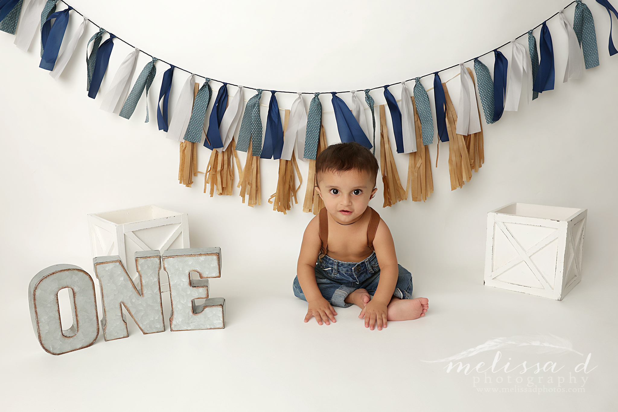 Keller cake smash Photographer ONE letters