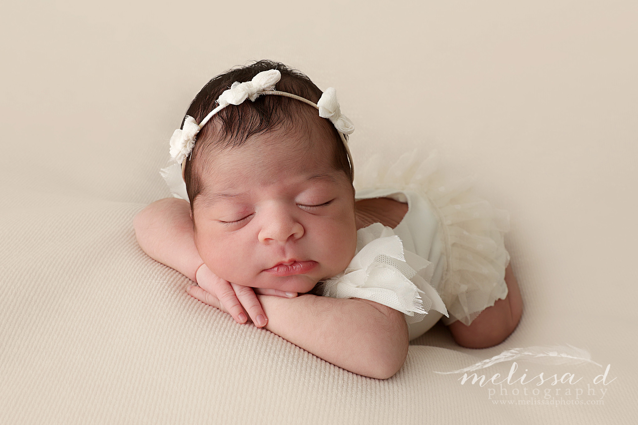 Fort Worth Newborn Photography forward facing pose